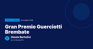 Gran Premio Guerciotti Brembate : Gioele Bertolini vainqueur