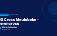 HG Cross Meulebeke - Berencross : Marie Schreiber victorieuse