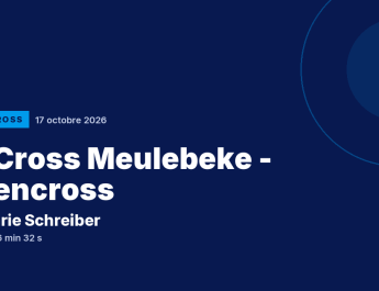 HG Cross Meulebeke - Berencross : Marie Schreiber victorieuse