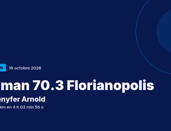 Ironman 70.3 Florianopolis : Djenyfer Arnold victorieuse