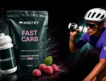 Test numéro 2 des produits MNSTRY : la nutrition de Remco, cette fois testée en course