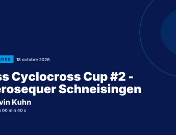 Swiss Cyclocross Cup #2 - Alperosequer Schneisingen : Kevin Kuhn vainqueur