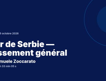 Tour de Serbie : Samuele Zoccarato vainqueur