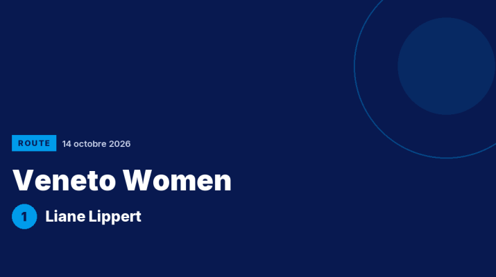 Veneto Women : Liane Lippert victorieuse